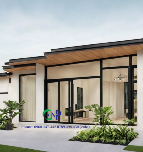 Mẫu nhà phố 2025