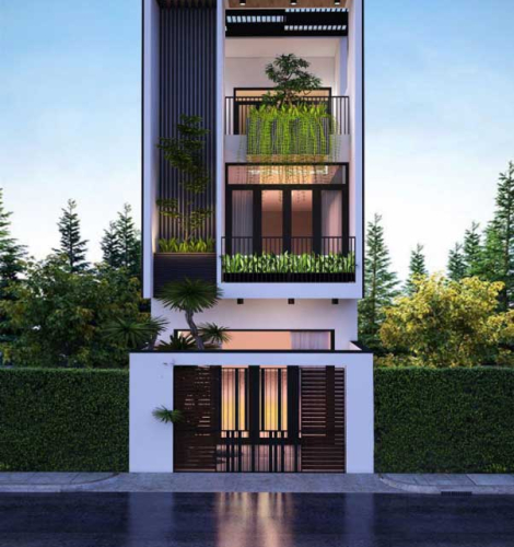 Kiến Trúc Nhà Phố Hiện Đại, Chuẩn Xu Hướng tại Cái Răng, Cần Thơ